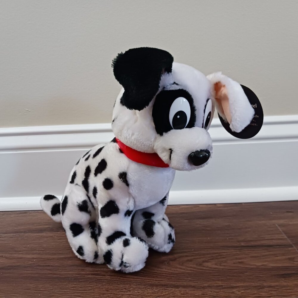 Vintage Disney Channel Applause 101 Dalmatians Patch 9.5" Plush Stuffed‎ Animal